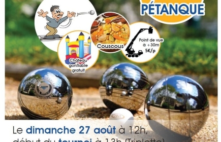 Le Rotary Club
Plombières-Welkenraedt
organise son 7e tournoi de pétanque